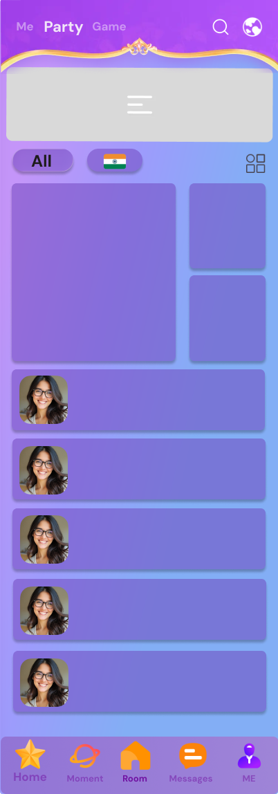 Live streaming feature